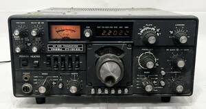 YAESU ヤエス FT-101ZD HF SSB TRANSCEIVERトランシーバー　無線機　通電品　ジャンク　八重洲無線 