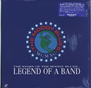 The Moody Blues【レーザーディスク　国内盤　帯付き　シュリンクあり】The Story Of The Moody Blues... Legend Of A Band