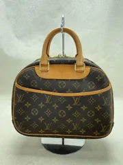 LOUIS VUITTON 1)トゥルーヴィル_モノグラム・キャンバス_BRW PVC ブラウン