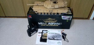 ヘンロン1／16M1A2エイブラムス ラジコン戦車の中古品。ver7.0