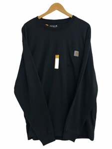 Carhartt (カーハート) Workwear LS Pocket T-Shirt ロンT 長袖Tシャツ K126 黒 ブラック L メンズ/004