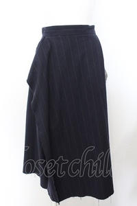 【USED】Vivienne Westwood / カットオフ切リ替エスカート S ブラックｘベージュ 【中古】 O-24-05-05-004-sk-YM-OS