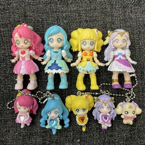 送料無料　匿名配送　ヒーリングっどプリキュア　ぷりきゅーと　キーホルダー　キュアグレース　フォンテーヌ　スパークル　アース　ラテ