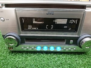 ★ジャンク品★JVC 2DIN オーディオ KW-MC36 CD MD AUX AM FM KW-MC36 年代物 MD再生不可【他商品と同梱歓迎】