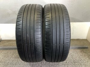 215/50R18 ダンロップ エナセーブ EC300+ 2本 2021年製 3593 サマータイヤ(沖縄県・離島は発送不可)