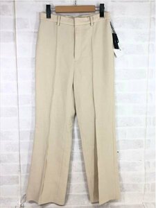 Demi-Luxe BEAMS AURALEE オーラリー 21AW タグ付き TENSE WOOL DOUBLE CLOTH SLACKS セミフレアパンツ SIZE: 1 レディース LU632024061701