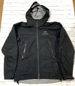 ■定価約5万 22年モデル 販売証明書付き ARC’TERYX Beta Jacket アークテリクス ベータ ジャケット ブラック S ●250109