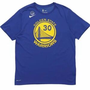 Nike Golden State Warriors DRI-FIT NBA Short Sleeve Blue 