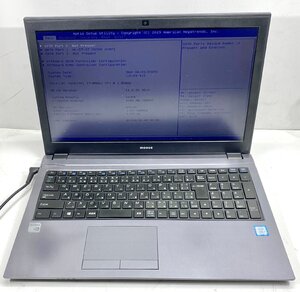 NT:MouseComputer MB-N510BD-M2S2 Core i7 8550H 1.8GHz/メモリ：4GB/無線/マルチ/ノートパソコン ジャンク