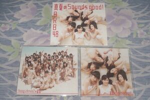 〇♪AKB48　真夏の Sounds good! (Type-B) 数量限定生産盤　CD+DVD盤