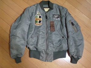 BUZZ RICKSON FLIGHT WEAR U. S. AIR FORCE TYPE B-15D SIZE34 SAGE GREEN