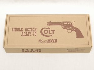 ジャンク　HWS ハートフォード　COLT SIGLE ACTION ARMY.45 　シビリアン　ラバーモデル　　樹脂・ゴム製モデルガン　傷や破損たくさん有り