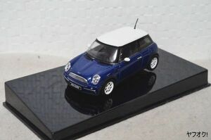 オートアート ミニクーパー 1/43 ミニカー 青系 MINI COOPER