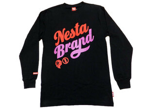 【送料無料】新品NESTA BRAND 長袖Tシャツ ネスタブランド正規品013 Mサイズ ロンT レゲエ ヒップホップ ダンス ストリート系 ライオン