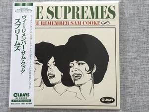 スプリームズ シュープリームス 日本盤 紙ジャケCD ウィ・リメンバー・サム・クック THE SUPREMES ODR6507