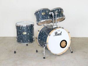 【中古】Pearl Masters Retro Spec Maple Shell 4pc Blue Mother of Pearl ドラムセット 【2024090005804】