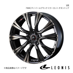 LEONIS/VR ヤリスクロス 10系 アルミホイール1本 【16×6.5J 5-114.3 INSET40 PBMC/TI】 0041230