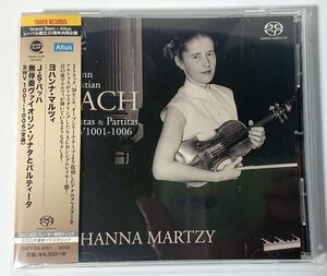 【GATKSA2001 SACD】ヨハンナ・マルツィ／J.S.バッハ: 無伴奏ヴァイオリン・ソナタとパルティータ (全曲)＜タワーレコード限定＞