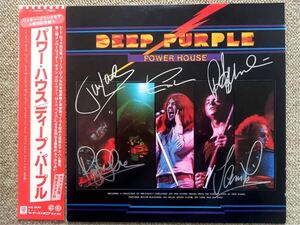 DEEP PURPLE/ディープパープル 直筆サイン入りレコードLP