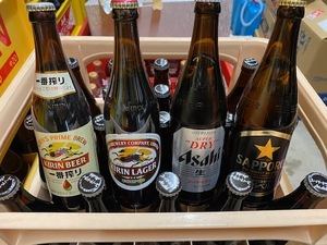 本州送料無料！激安12本セット！国産ビール5種類から選べる中瓶500ｍｌキリン1番搾りキリンラガーアサヒスーパードライサッポロ黒ラベル