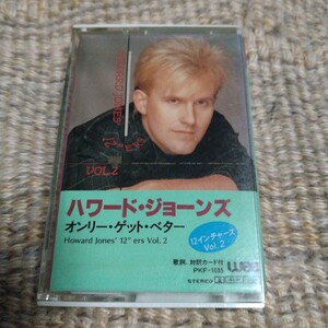 【国内盤】☆ハワード・ジョーンズ Howard Jones／オンリー・ゲット・ベター 12インチャーズVol.2☆☆【カセット＆CD多数セール中…】