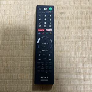 動作確認済み【SONY】◆RMF-TX210J◆ TV 音声検索機能付リモコン ソニー 中古