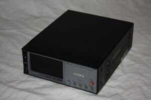 SONY　HVR-M10J　希少！正常動作品 HDV業務用レコーダー （検索：SONY、PXW-、PMW-、HDR-、HXR-、HVR-、GV-HD700）