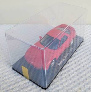 専用ケース付 ドア開封品 現状品 アシェット 1/24 国産名車コレクション マツダ アンフィニ RX-7 1991 ミニカー 車プラモデルサイズ MAZDA