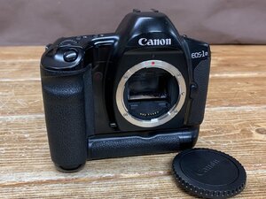 【H1-8111】Canon EOS-1 N 一眼レフカメラ フィルムカメラ ボディ 電池BOX 付き 現状品 東京引取可【千円市場】