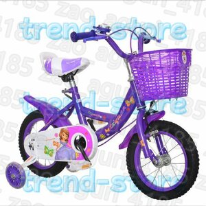 子供用自転車 軽量 男の子 女の子 ピンク 12インチ こども用 子供のギフト 高さ調節可能 補助輪付き カゴ付き 組み立てが簡単