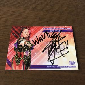 BBM 2020 TRUE HEART 女子プロレス 宮崎有妃 100枚限定 直筆サインカード　完売商品