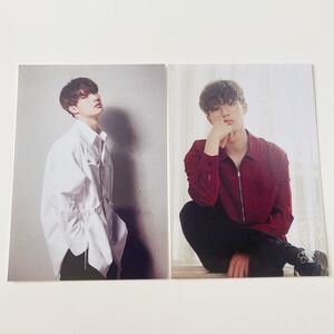 ATEEZ ミンギ 公式 グッズ フォト 2枚セット アチズ エイティズ 写真