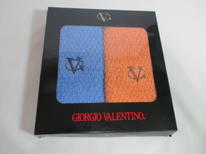 GIORGIO VALENTINO　ハンドタオル ２枚セット