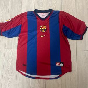 中古　ナイキ　バルセロナ ユニフォーム　00-01 サイズ　M NIKE FCバルセロナ　BARCELONA