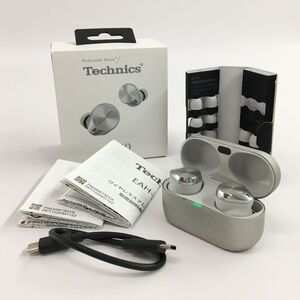 Technics EAH-AZ80-S 【ワイヤレスイヤホン シルバー】【製造番号 : 3FAFA008554】店頭/他モール併売《家電・山城店》S416