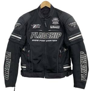 【即決】 FLAGSHIP フラッグシップ FJ-S203SP イクシードメッシュジャケット 黒系 ブラック系 Lサイズ 8942-100