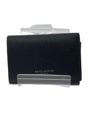 SAINT LAURENT CLASSIC KEY CASE レザー ブラック メンズ CFP485634.0721