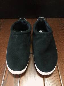 NIKE AIR MOC ナイキ エア モック スウェード ブラック 黒 白 ＵＳ６ ２４ｃｍ