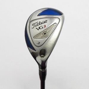 タイトリスト VG3 VG3H(2014) ユーティリティ Titleist VGH 【U3】 シャフト：Titleist VGH