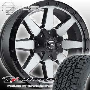 FUEL D599 Wildcat エスカレード タホ サバーバン アバランチ 20インチタイヤホイールセット NITTO TERRA GRAPPLER 265/50R20 275/55R20