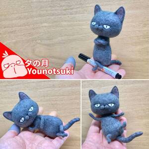 ブリティッシュショートヘア 猫【#羊毛フェルト #猫グッズ#ハンドメイド雑貨 】by 夕の月フェルト工房/Younotsuki Ch