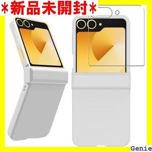 Galaxy Z Flip 6 用 ケース 耐衝撃 g たたみケース ワイヤレス充電対応 フィルム*1 ホワイト 118