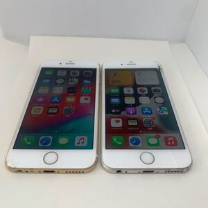 【画面割れ】Apple iPhone6s 2台セットA1688 64G