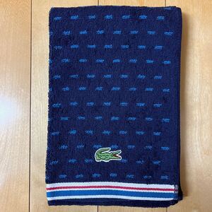 送料込み 新品 LACOSTE ラコステ スポーツタオル 内野株式会社 UCHINO Lサジェス 約35×110㎝ タオル