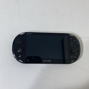 動作確認/初期化済み SONY PSVITA PCH-2000 ver.3.73 ブラック【送料無料】AAL1218S0895/0123