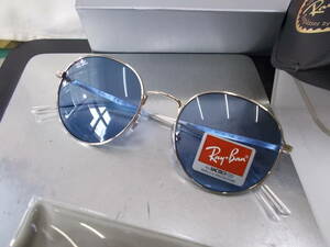 レイバン RayBan ラウンド ボストン サングラス RB3681-003/80-50size お洒落