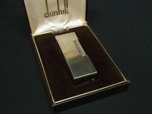 1円 dunhill ダンヒル 高級ガスライター ローラーガスライター 喫煙グッズ 喫煙具 メンズ レディース シルバー系 FJ4304