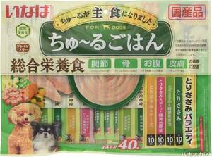 いなば　ちゅ～るごはん　とりささみバラエティ　40本