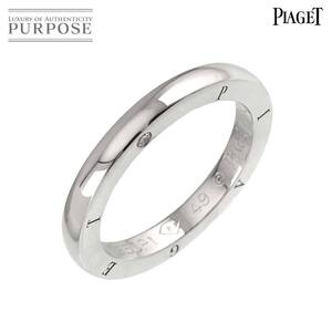 ピアジェ PIAGET #49 リング ダイヤ 1P Pt プラチナ 指輪 Diamond Ring 90246074