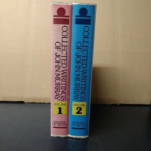 r1113-52 COLLECTED WRITINGS OF JOHN MURRAY ジョン・マレー著作集 2冊セット真実の主張 組織神学 洋書